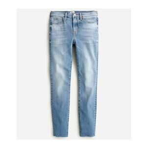 J. Crew 9" High-Rise Toothpick Jean in Hamden Wash